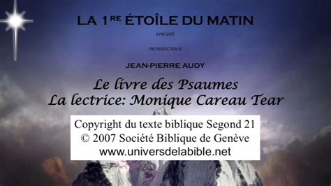 Le Livre Des Psaumes Chap Sg Texte D Roulant Et L Audio Vid O