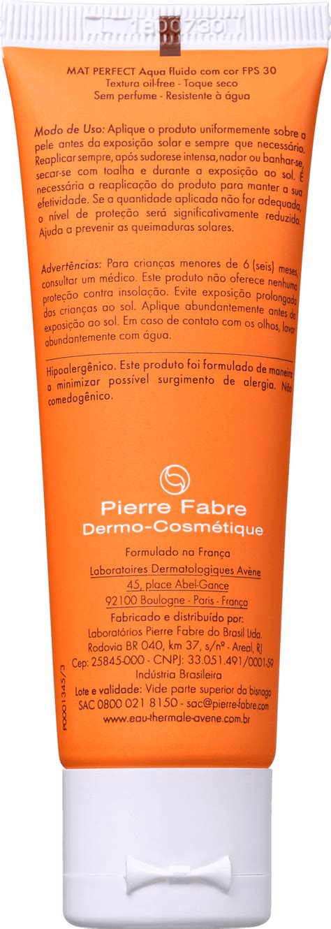 Avène Mat Perfect Aqua Fluido FPS 30 50ml Beautybox