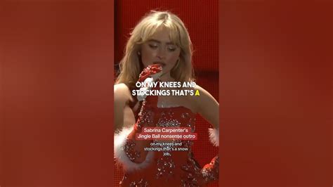 Sabrina Carpenter S Nonsense Outro For Christmas 🎄 Youtube