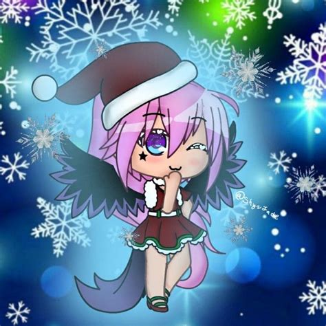 Gacha Life Christmas Cute Drawings Kawaii Drawings Kawaii Anime