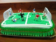 Idee Su Torte Sportive Torte Campo Da Calcio Torte A Tema Calcio