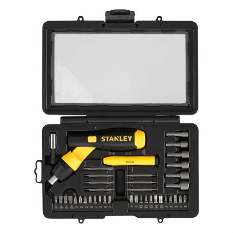 Stainless Steel Stanley 25 Pc Pistol Grip Screwdriver Set At 3500