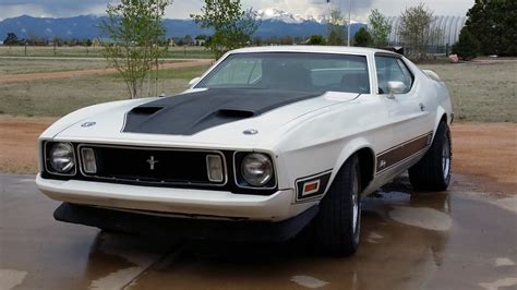 1973 Ford Mustang Mach 1 Fastback For Sale At Auction Mecum Auctions