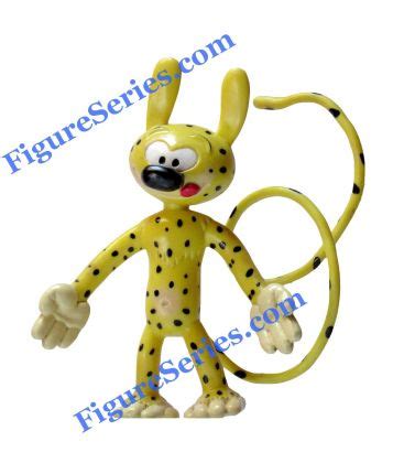 Marsupilami Figurine Flexi Rare Muhleck Nounours