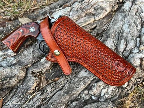 Ruger Blackhawk Bisley Holster - Gun Holsters, Rifle Slings and Knife Sheathes - Leatherworker.net