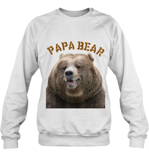 Mens Happy Papa Bear T Shirt Teeherivar