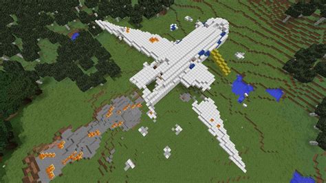 Minecraft Plane Wreck Map