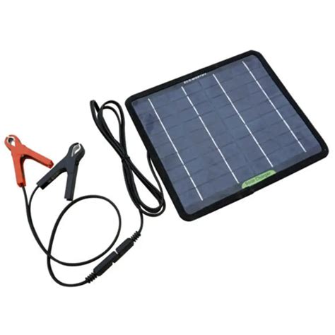 Painel Solar Duplo Usb Portátil 5w 12v Carregamento Placa De Carro