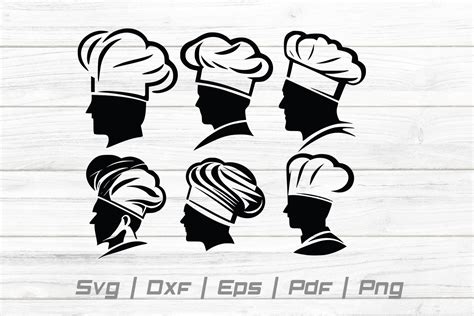 Chef Hat Svg Vector Cut File Grafika Przez Jennadesignsstore · Creative