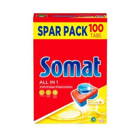 Sp Lmaschinen Tabs Somat All In Extra Tabs Henkel Pack St Ck