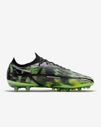 Nike Phantom Gt Elite Ag Pro Shockwave Black Green Strike