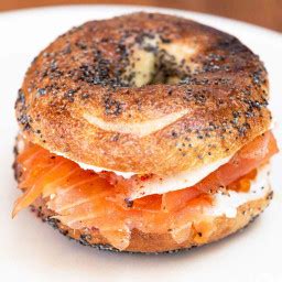 Bagel, Lox and Cream Cheese