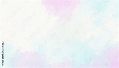 Light Pink Blue Pastel Watercolor Background Stock Illustration Adobe