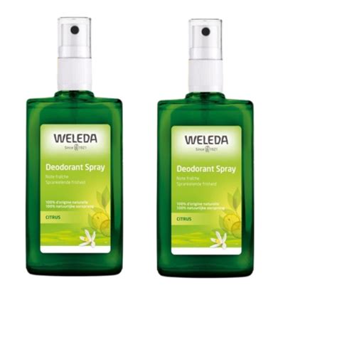 WELEDA CITRUS Déodorant Spray - 2x100ml | Pharmacie en ligne
