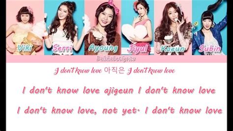 Dalshabet Oh Wow Member Coded Lyrics Han Rom Eng Ft