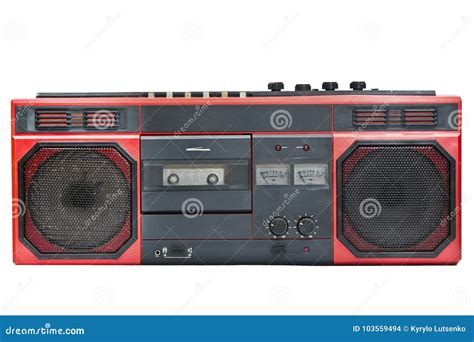 Old tape recorder stock photo. Image of retro, record - 103559494