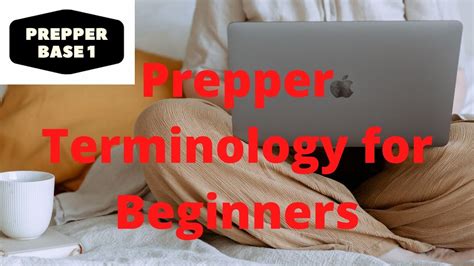 Prepper Terminology For Beginners Youtube