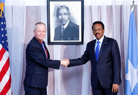 New Us Ambassador Presents Credentials To Somalias President