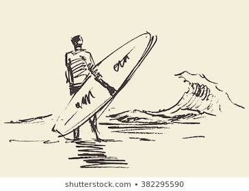 Surf Beach Doodles Royalty Free Images Stock Photos Pictures