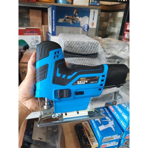 Jual Mesin Gergaji Jigsaw Mini Cordless Mollar Unit Only Mesin Gergaji