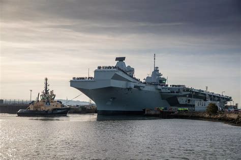 Photos Of Royal Navy Aircraft Carrier Hms Prince Of Wales Plymouth Live