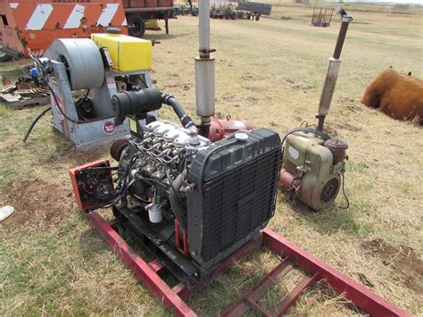 Isuzu 4le2 4 Cylinder Diesel Engine Bigiron Auctions