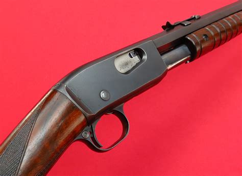 Remington Model 12 C22 S L Lr Pumpoctagon Barrel French Walnut