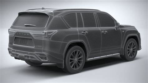 Lexus Lx 600 Us 2022 3d Model 159 Fbx Lwo Ma Max Obj 3ds C4d