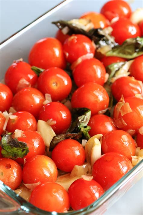 Slow Roasted Cherry Tomato Sauce Tasty Seasons