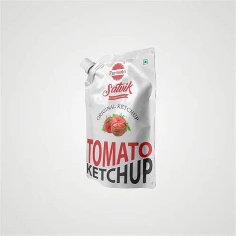 Satvik Jain Tomato Ketchup Packaging Type Pouch Bottle Packaging