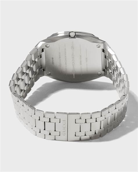 Gucci H Mm Stainless Steel Bracelet Watch Neiman Marcus