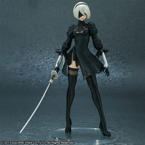 【再生産】nier Automata ニーア オートマタ 2b ヨルハ二号b型 With ポッド042 Pvc Dx セット ゲーム系