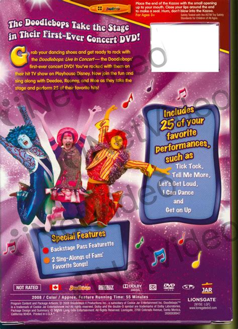 Doodlebops - Live in Concert (Includes A Doodlebops Kazoo!) (Boxset) on DVD Movie