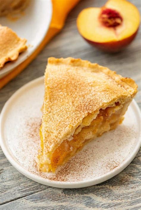 Homemade Peach Pie Recipe