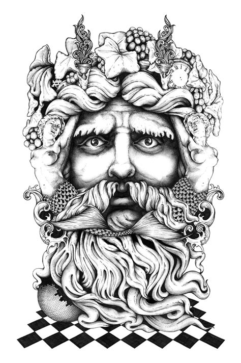 Bacchus Final Illustration On Behance