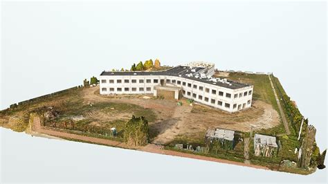 Primary School 23.10.23 - Orthomosaic 2.5D model - 3D model by Droniarz ...