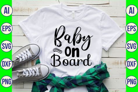 Baby On Board Svg Graphic By Nahidcrafts Creative Fabrica