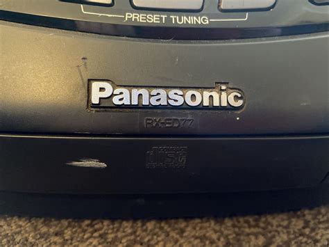 Panasonic Rx Ed707 Radiocassettecd Boombox For Sale Online Ebay