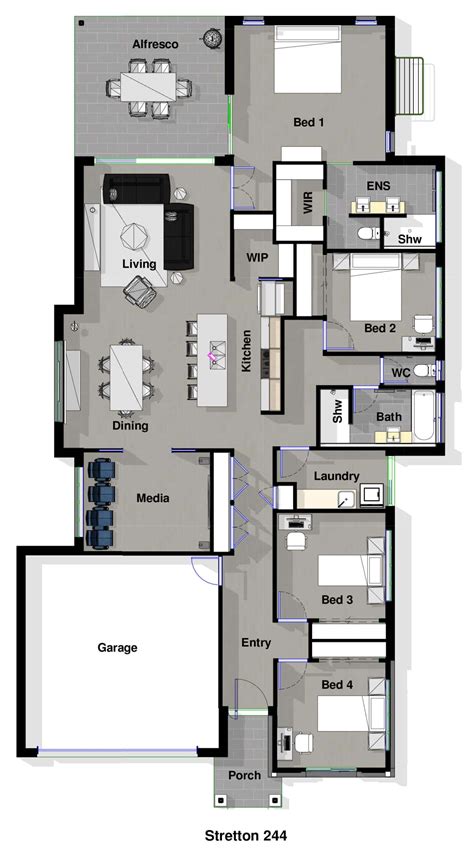 Stretton Floorplans - Small Lot Homes