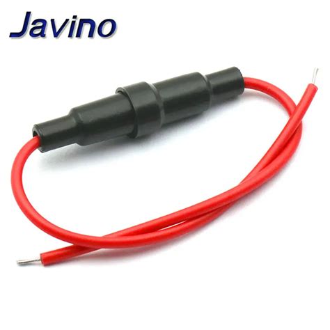 Portafusibles De Vidrio Tipo Tornillo X Mm X Mm De Awg Cable De