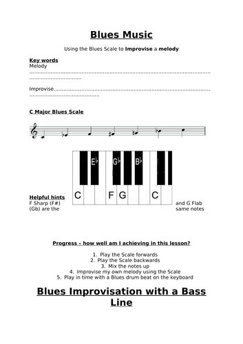 Blues Improvisation | Teaching Resources