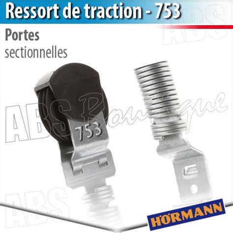 Ressort De Traction Porte De Garage Hormann N 753