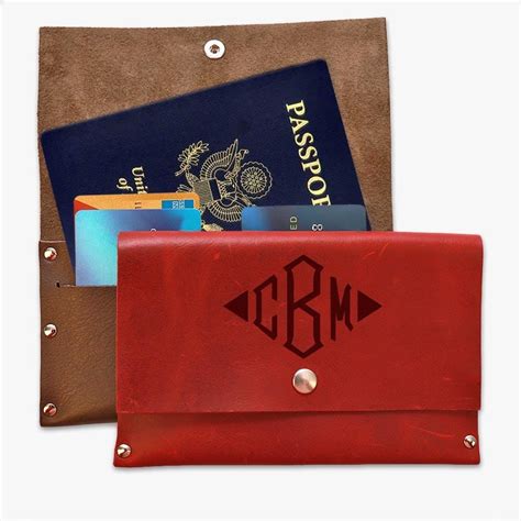 Monogram Genuine Leather Passport Cover Wallet | Monogram Online