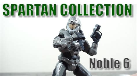 Halo Reach Spartan Noble Six Jazwares Wct The Spartan Collection Figure