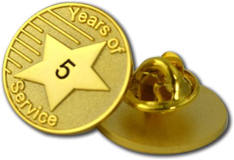 Years Of Service Lapel Pin Amazon Ca Jewelry