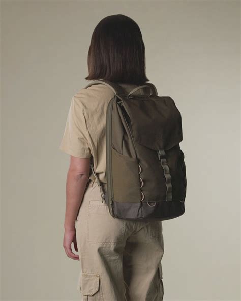 Nook Backpack Olive Green Tropicfeel