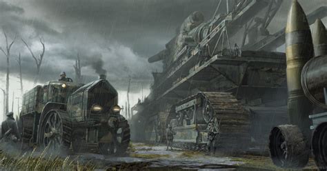 Incredible World War I Inspired Concept Art