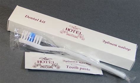 Зубной набор для гостиниц - заказать оптом от компании СТМ