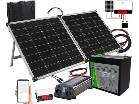 Panneau Solaire W Avec R Gulateur De Charge Batterie Et