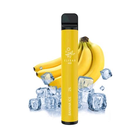 Elf Bar 600 - Banana Ice - €7.99 € | City Vape